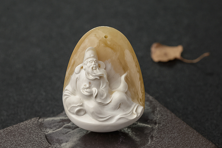 名家刻刀下的歷史人物，白蜜蠟圖片欣賞（1）