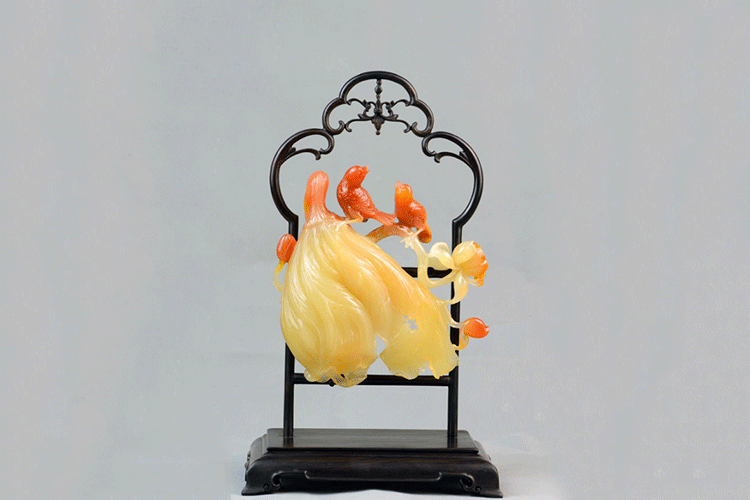 “玉滿乾”杯龍陵黃龍玉雕刻大賽獲獎(jiǎng)作品精選（2）