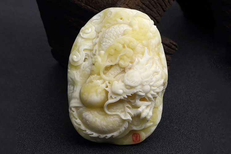 白蜜蠟圖片，白蜜蠟雕刻精品欣賞（5）