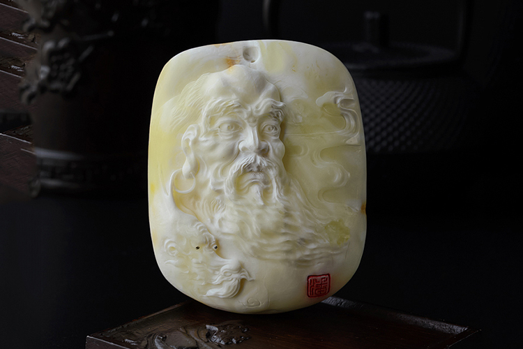 白蜜蠟圖片，白蜜蠟雕刻精品欣賞（3）