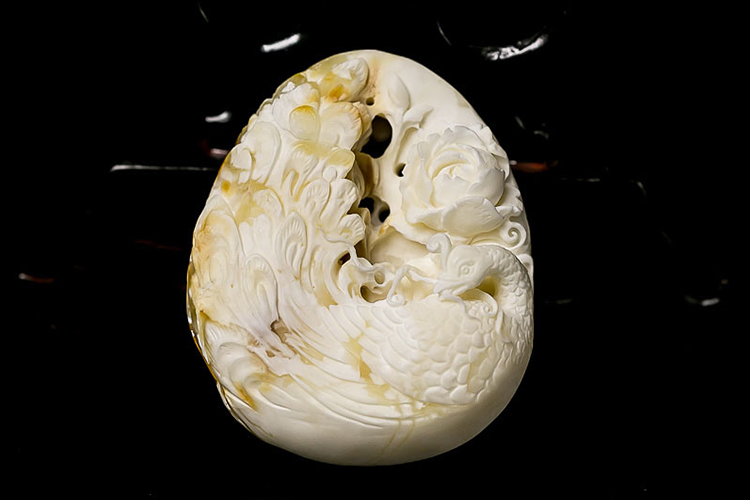 白蜜蠟圖片，白蜜蠟雕刻精品欣賞（1）