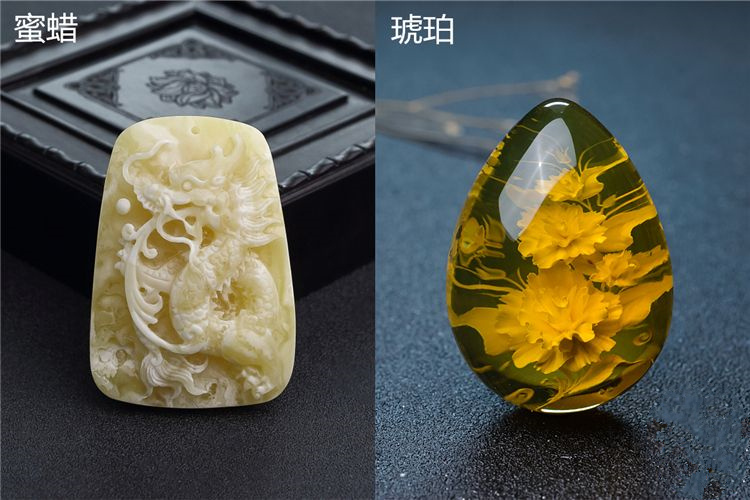 琥珀和蜜蠟的區(qū)別，琥珀蜜蠟雕件欣賞（2）