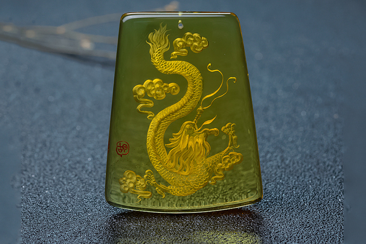 琥珀和蜜蠟的區(qū)別，琥珀蜜蠟雕件欣賞（10）