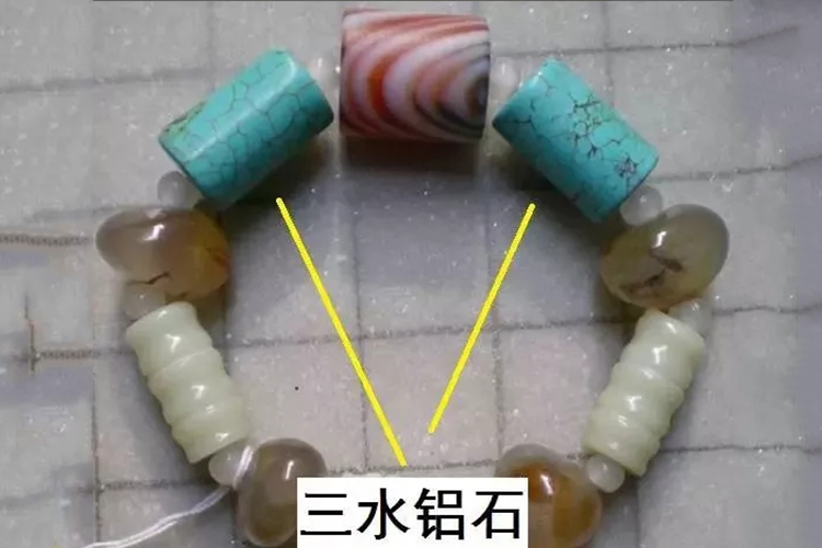 綠松石的真假鑒定，假綠松石圖片（6）