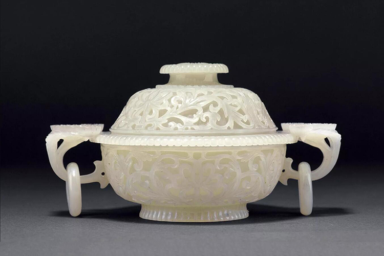 玉石雕刻中的痕都斯坦器皿欣賞，玉雕中的絕美風(fēng)景（5）