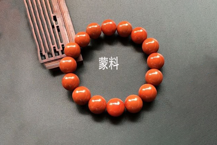 假南紅是什么樣子的，常用來仿造南紅的玉石有哪些？（5）