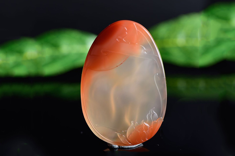 美到窒息！陳振坡老師這組南紅冰飄雕件太仙了?。?）