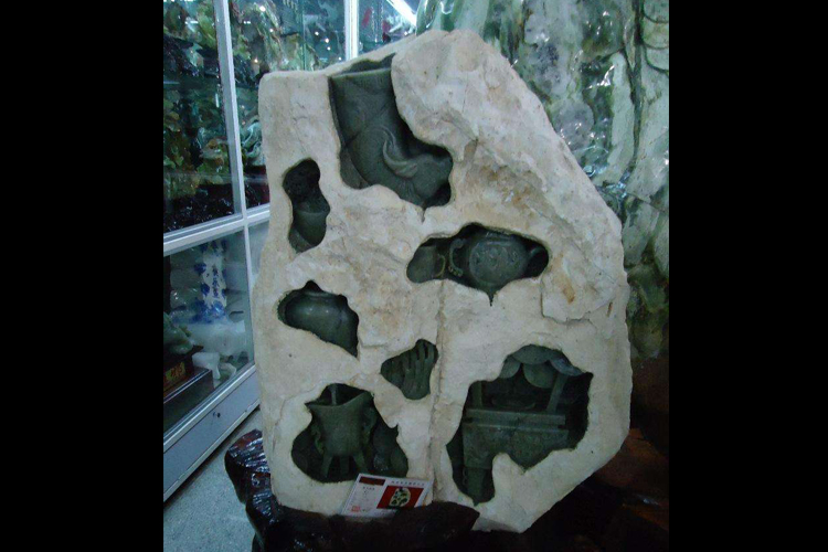 岫玉原石圖片，岫玉原石放在家里好不好？（2）