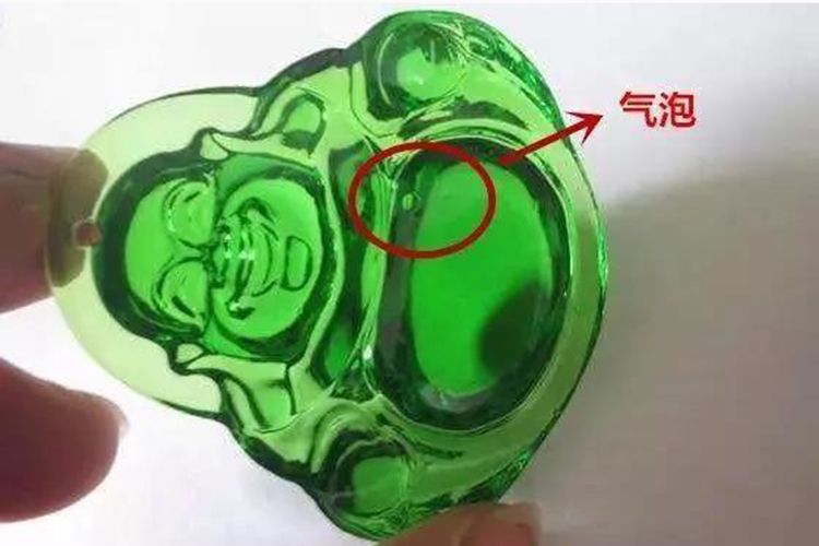 玉手鐲的真假對(duì)照?qǐng)D，真假翡翠手鐲對(duì)比（4）