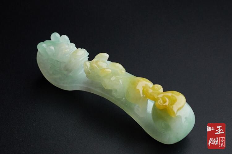 三彩翡翠-玉雕名家
