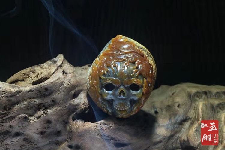 用玉雕表現(xiàn)吸煙之害-玉雕名家