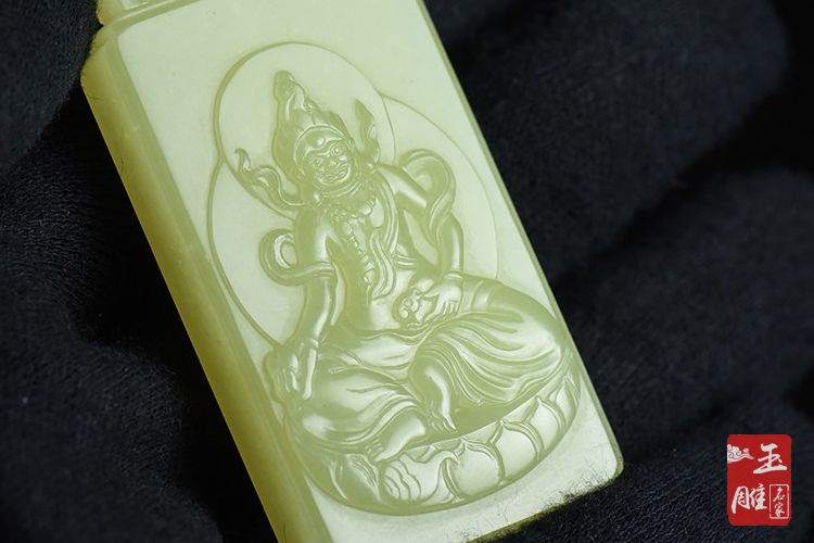 玉雕大師孫永黃財(cái)神-玉雕名家