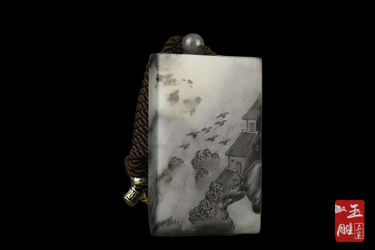 婉約卻大氣的玉雕作品憶江南-玉雕名家