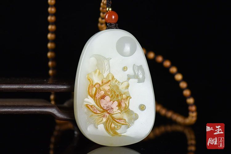 牡丹花寓意-玉雕名家
