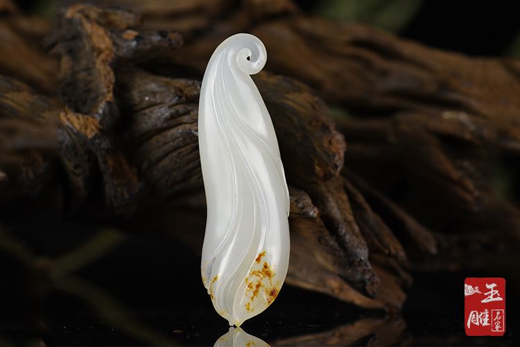 玉雕玉蘭花-玉雕名家